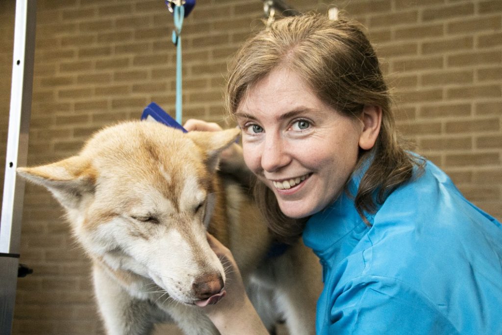 Dierenvriend Sara met Uno